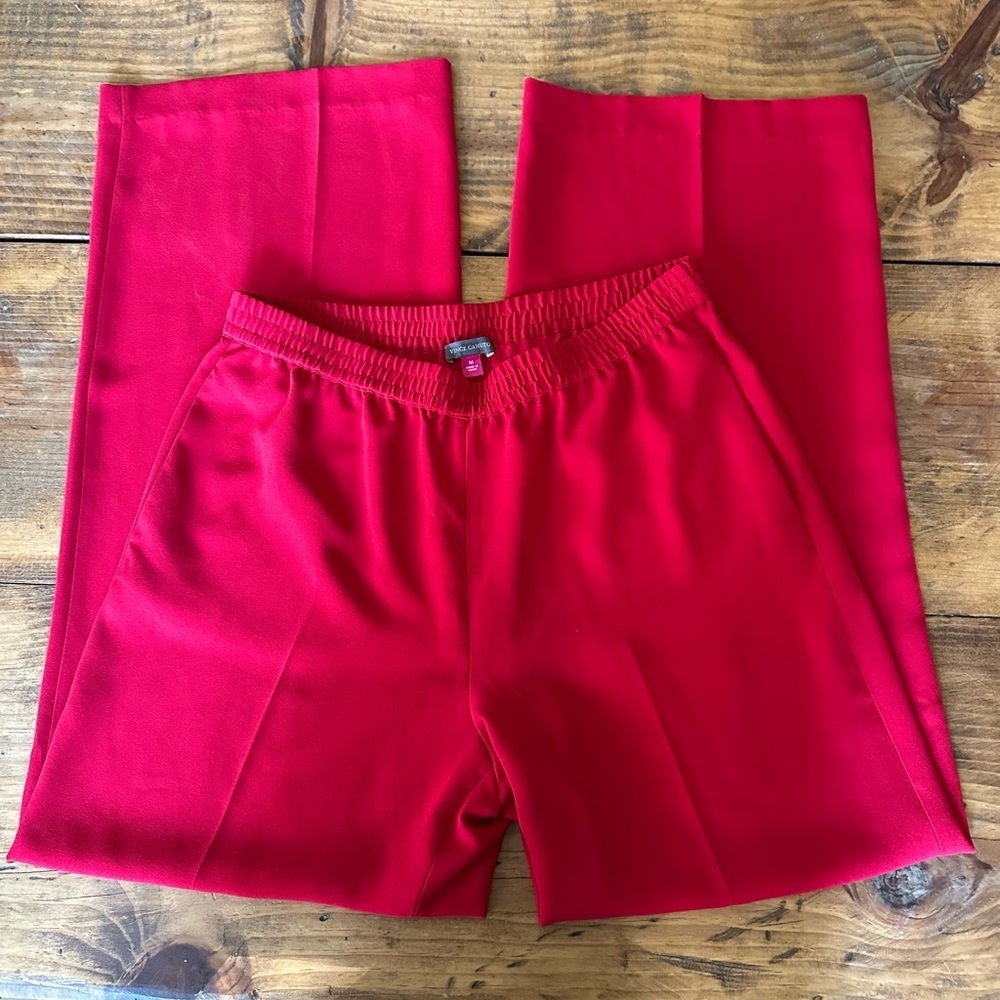 Vince Camuto Red Trousers Size M